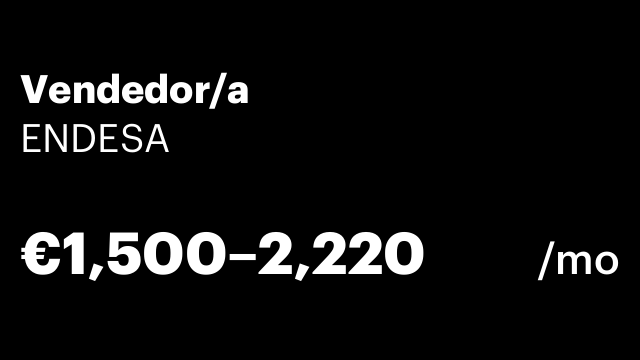 Vendedor/a