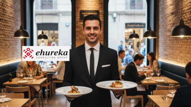 CAMARERO/A  SALA PROFESIONAL  RESTAURANTE GOURMET 1600-1800 NETOS MES