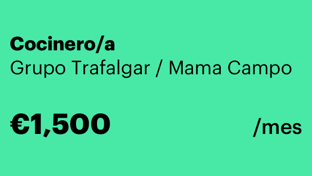 Cocinero/a