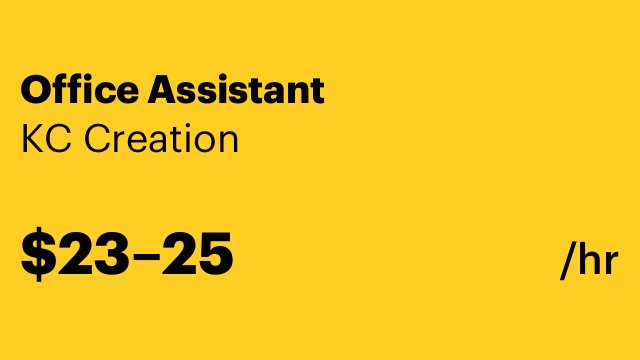 Office Assistant