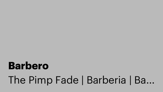 Barbero