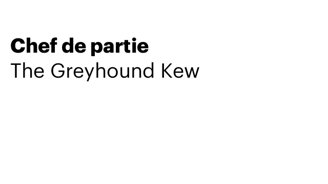 Chef de partie