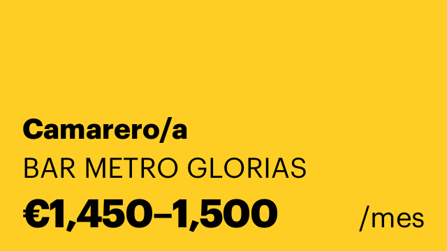 Camarero/a