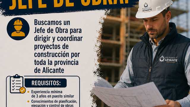 Jefe/a de Obra