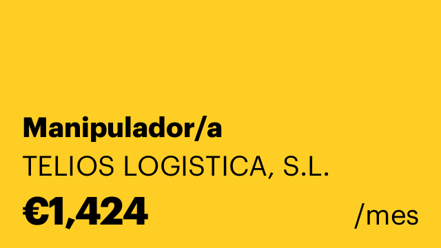 Manipulador/a