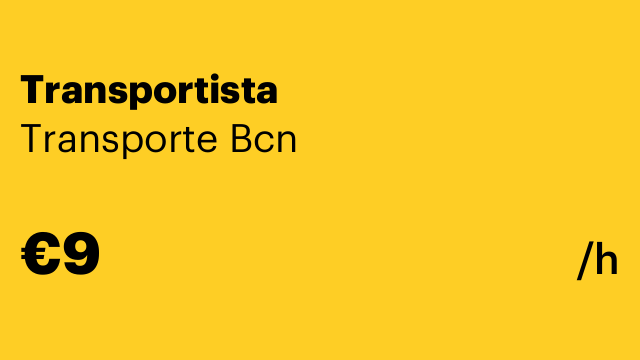 Transportista
