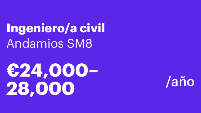 Ingeniero/a civil