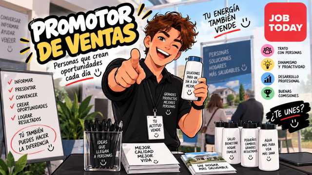 Promotor/a de Ventas