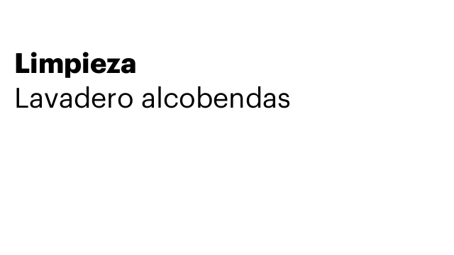 Limpieza