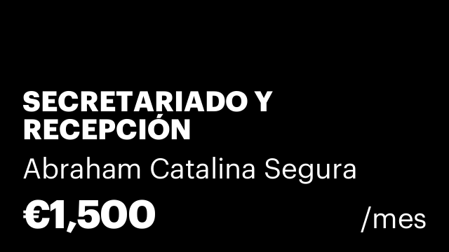 SECRETARIADO Y RECEPCIÓN