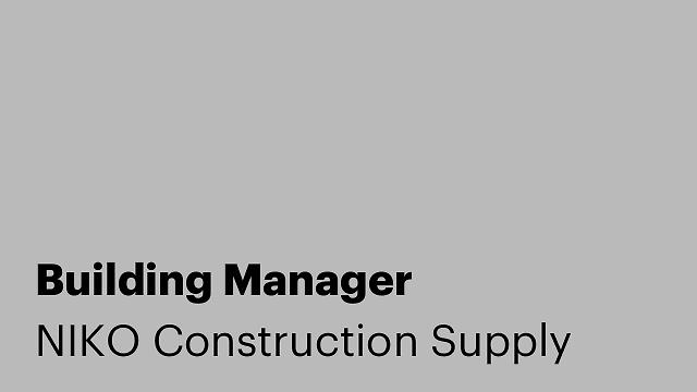 Building Manager