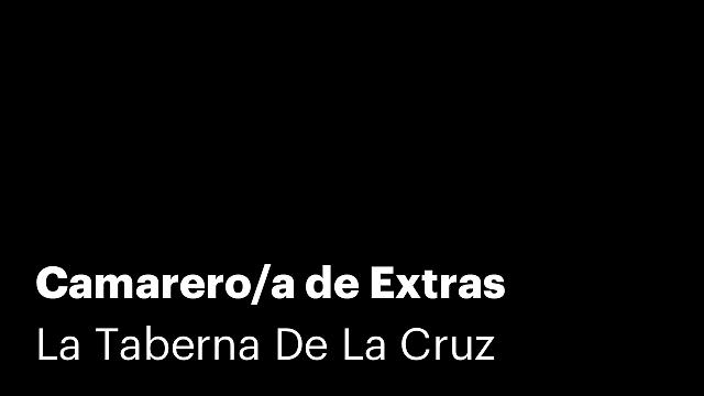 Camarero/a de Extras
