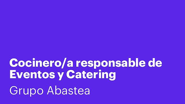 Cocinero/a responsable de Eventos y Catering