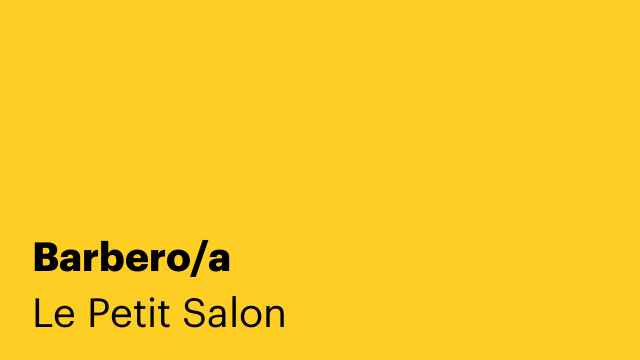 Barbero/a