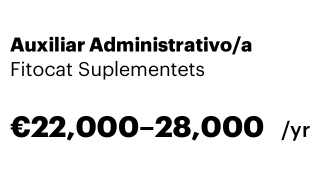 Auxiliar Administrativo/a