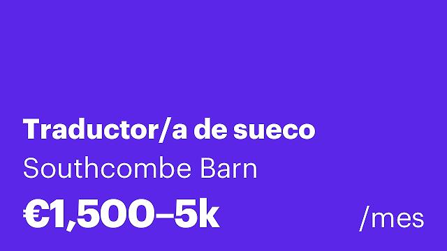 Traductor/a de sueco