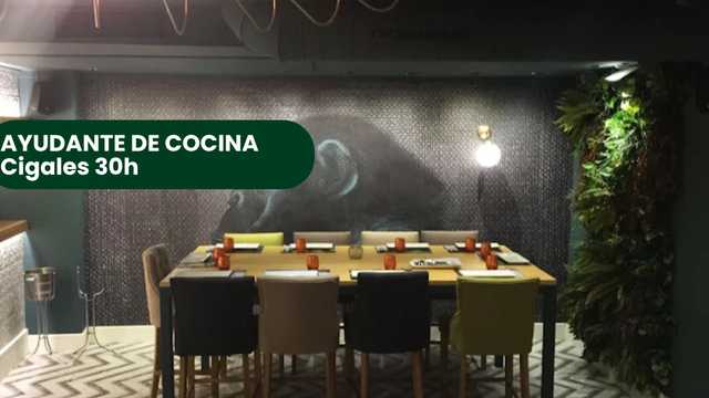 Ayudante de cocina 30h Cigales