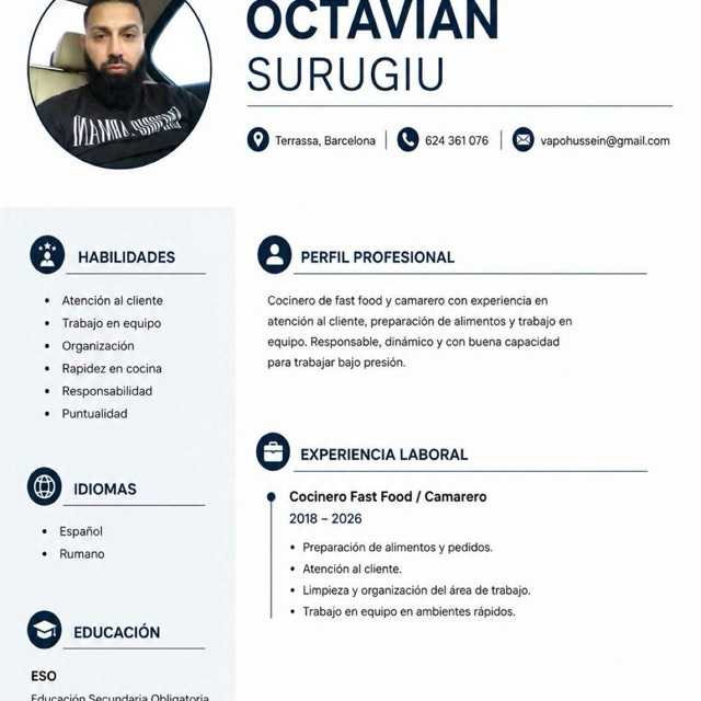 Candidate avatar