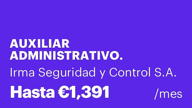 AUXILIAR ADMINISTRATIVO.