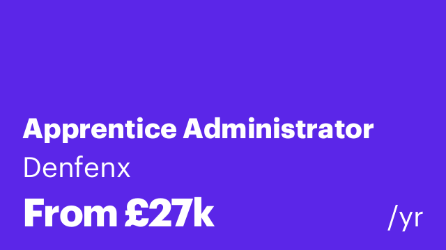 Apprentice Administrator