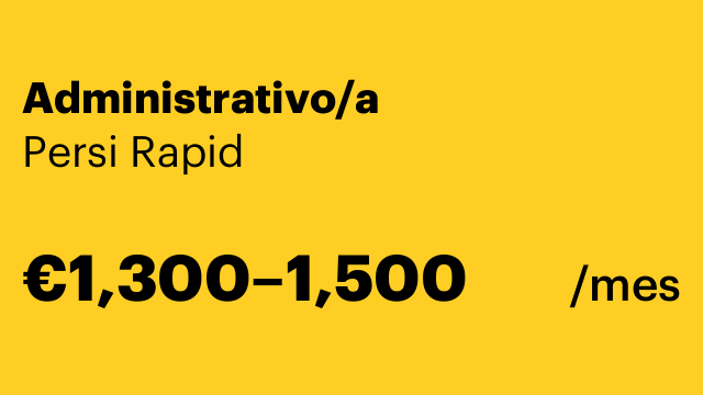 Administrativo/a