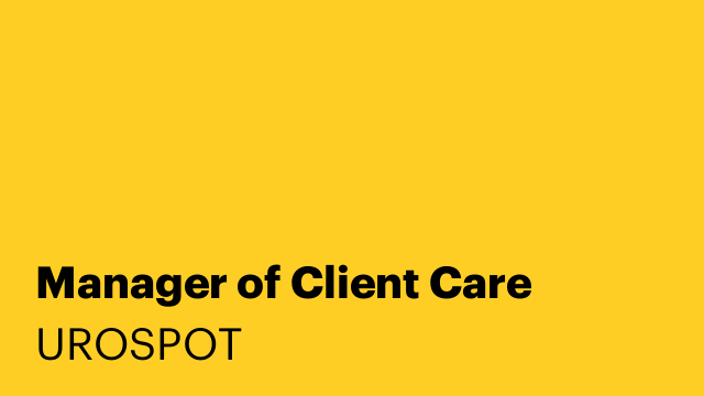 Manager of Client Care