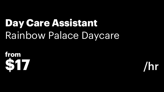 Day Care Assistant