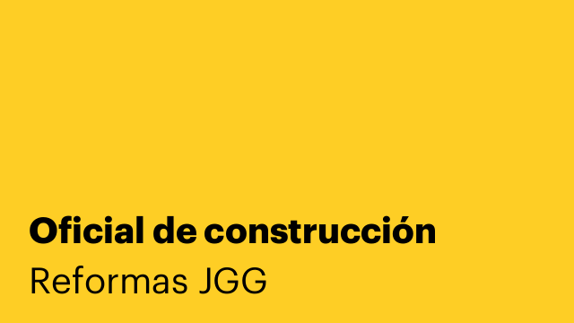 Oficial de construcción
