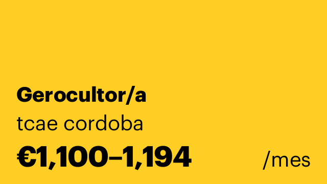 Gerocultor/a