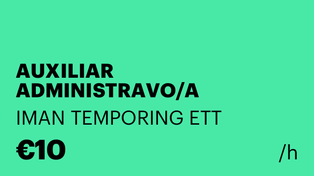 AUXILIAR ADMINISTRAVO/A POLIVALENTE