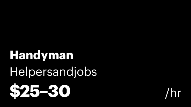 Handyman