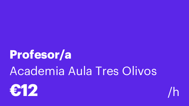 Profesor/a