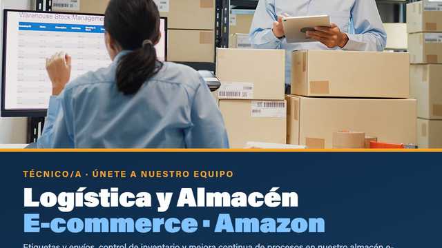 Técnico/a de Logística – E-commerce (Jornada Completa)