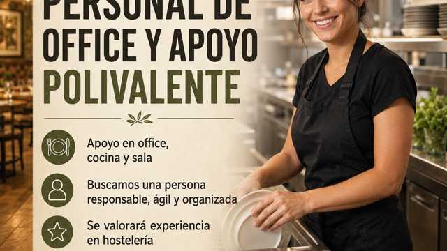 Camarero/a y Office