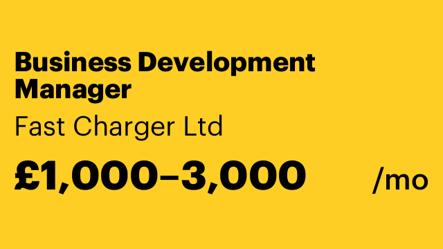 Business Development Manager