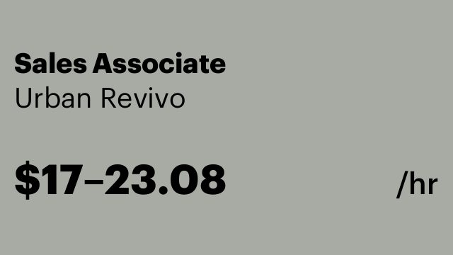 Sales Associate