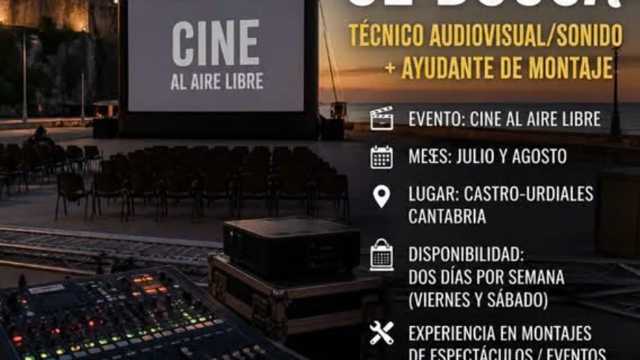 Técnico Audiovisual Proyeccionista
