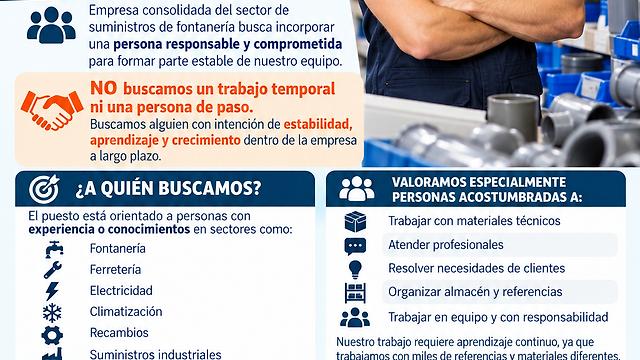 Dependiente/a de Tienda