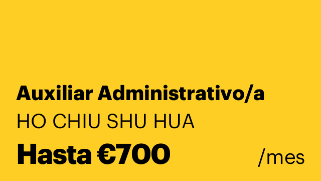 Auxiliar Administrativo/a