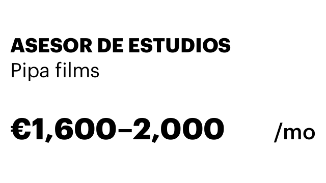 ASESOR DE ESTUDIOS