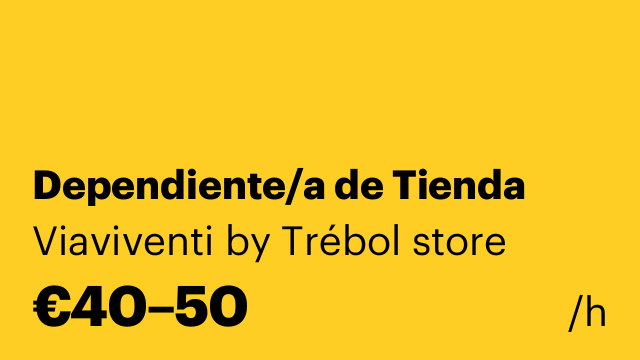 Dependiente/a de Tienda