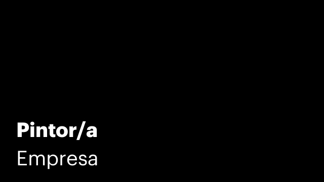 Pintor/a