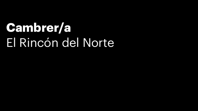 Cambrer/a