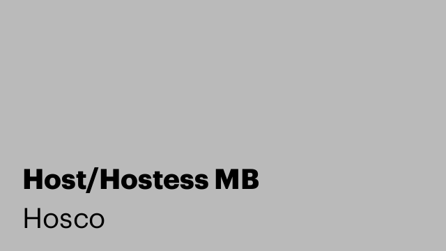 Host/Hostess MB