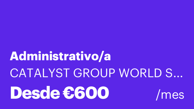 Administrativo/a