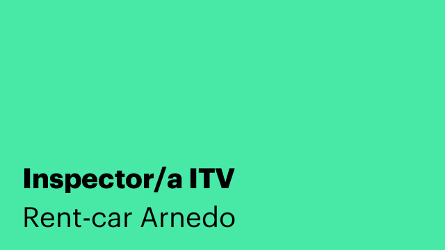 Inspector/a ITV