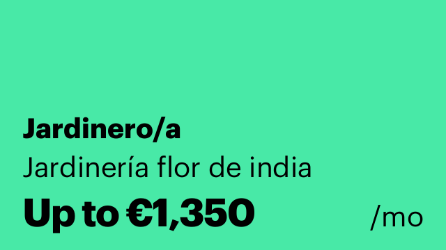 Jardinero/a