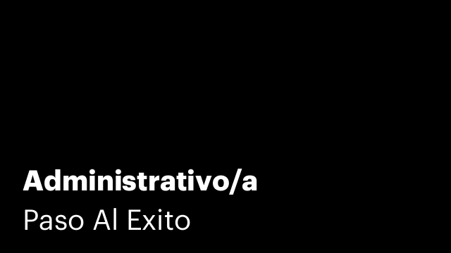 Administrativo/a