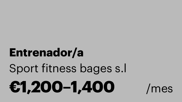 Entrenador/a