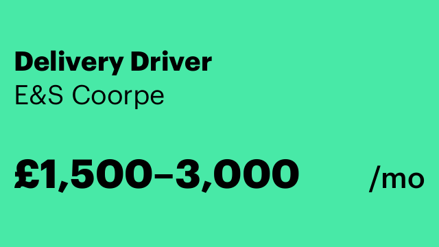 Delivery Driver